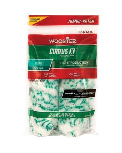 Wooster Jumbo-Koter Cirrus X 4-1/2 In. x 3/4 In. Yarn Paint Roller Cover (2-Pack)