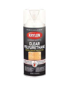 Krylon Gloss Clear Spray Polyurethane,  11 Oz.