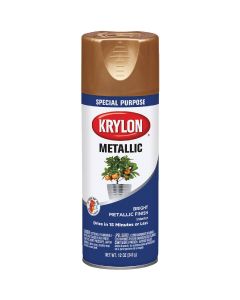 Krylon Metallic 12 Oz. Gloss Spray Paint, Copper
