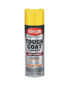 Krylon Industrial Tough Coat 15 Oz. Gloss Safety Yellow Rust Barrier Spray Enamel