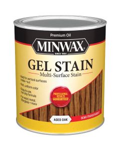 Minwax Gel Stain, Aged Oak, 1 Qt.