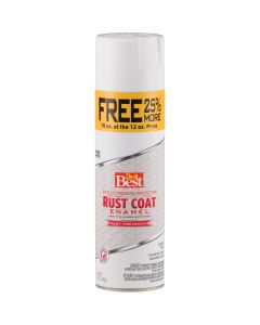 Do it Best Rust Coat Enamel Gloss White 15 Oz. Anti-Rust Spray Paint
