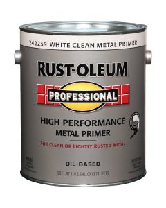 Rust-Oleum Professional VOC SCAQMD Clean Metal Primer, White, 1 Gal.