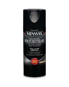 Minwax Warm Semi-Gloss Clear Spray Polyurethane, 11.5 Oz.