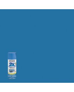 Rust-Oleum Painter's Touch 2X Ultra Cover 12 Oz. Satin Paint + Primer Spray Paint, Wildflower Blue