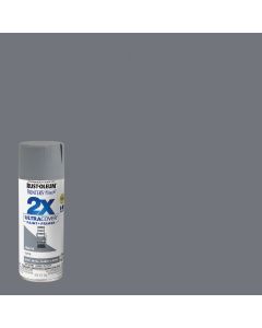 Rust-Oleum Painter's Touch 2X Ultra Cover 12 Oz. Satin Paint + Primer Spray Paint, Granite