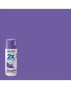 Rust-Oleum Painter's Touch 2X Ultra Cover 12 Oz. Gloss Paint + Primer Spray Paint, Grape