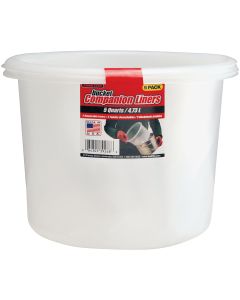 Leaktite 5 Qt. Polyethylene Bucket Companion Liner (5-Pack)