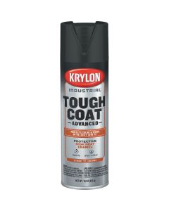Krylon Industrial Tough Coat 15 Oz. High Heat Black Rust Barrier Spray Enamel