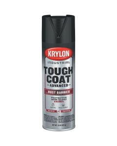 Krylon Industrial Tough Coat 15 Oz. Semi-Gloss Black Rust Barrier Spray Enamel