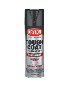 Krylon Industrial Tough Coat 15 Oz. Gloss Black Rust Barrier Spray Enamel