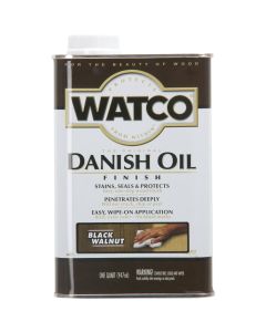 Watco Danish 1 Qt. Black Walnut Oil Finish