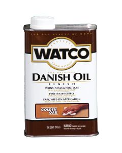 Watco Danish 1 Qt. Golden Oak Oil Finish