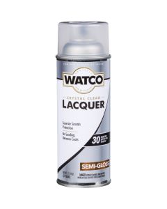 Watco 11.25 Oz. Clear Semi-Gloss Spray Lacquer