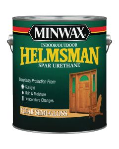 Minwax Helmsman Semi-Gloss Clear Spar Urethane, 1 Gal.