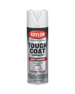 Krylon Industrial Tough Coat 15 Oz. Flat White Rust Barrier Spray Enamel