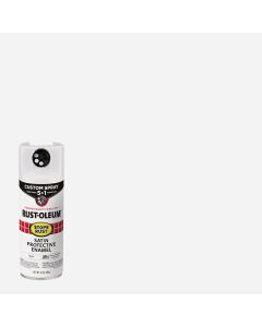 Rust-Oleum Stops Rust 12 Oz. Custom Spray 5 in 1 Satin Spray Paint, White