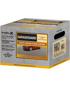 Insl-X GarageGuard 1 Gal. Showroom Gray Epoxy Garage Floor Coating