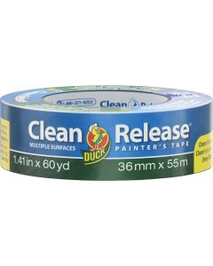 Duck Clean Release 1.41 In. x 60 Yd. Blue Painters Tape