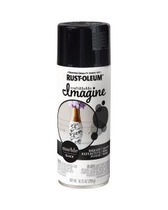 Rust-Oleum Imagine Craft & Hobby 10.25 Oz. Marble Black Spray Paint