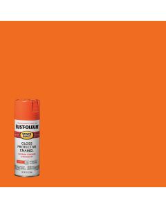 Rust-Oleum Stops Rust Orange Gloss 12 Oz. Anti-Rust Spray Paint