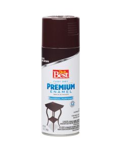 Do it Best Premium Enamel 12 Oz. Gloss Spray Paint, Java Brown