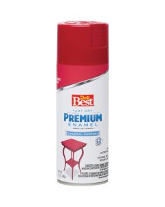 Do it Best Premium Enamel 12 Oz. Gloss Spray Paint, Red