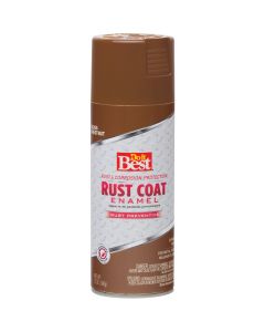 Do it Best Rust Coat Gloss Chestnut Brown 12 Oz. Anti-Rust Spray Paint