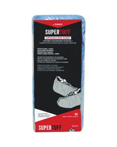 Trimaco SuperTuff Blue Slip Resistant Poly Shoe Guard (50-Pair)