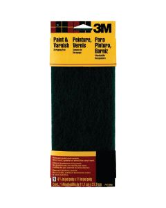 3M 4-1/2 In. x 11 In. Paint Stripping Abrasive Stripping Pad