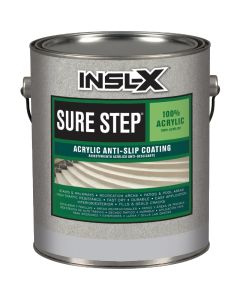 INSL-X Sure Step Light Gray Skid Resistant Concrete Paint, 1 Gal.