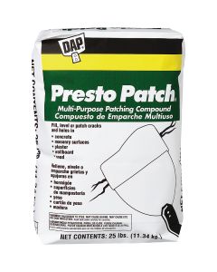DAP Presto Patch 25 Lb. White Patching Compound