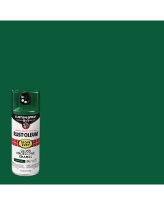 Rust-Oleum Stops Rust 12 Oz. Custom Spray 5 in 1 Gloss Spray Paint, Hunter Green