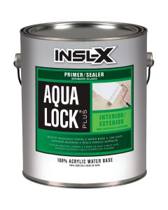Insl-X Aqua Lock Plus 1 Gal. White Acrylic Interior/Exterior Primer Sealer