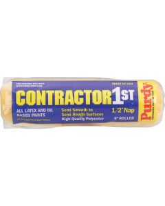 Purdy Contractor 1st 9 In. x 1/2 In. Knit Fabric Roller Cover