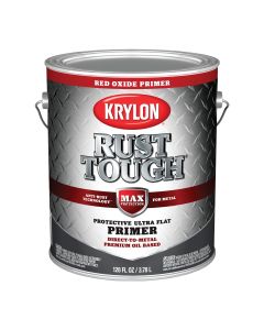 Krylon Rust Tough Primer, Red Oxide, 1 Gal.