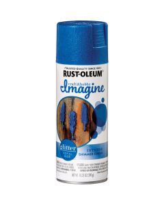 Rust-Oleum Imagine Craft & Hobby 10.25 Oz. Intense Royal Blue Glitter Spray Paint
