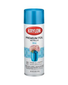 Krylon 8 Oz. Premium Foil Metallic Blue Spray Paint