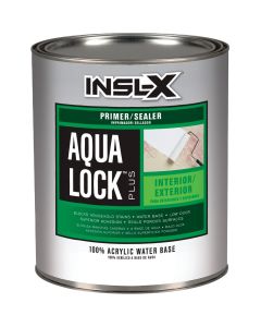 Insl-X Aqua Lock Plus 1 Qt. White Acrylic Interior/Exterior Primer Sealer