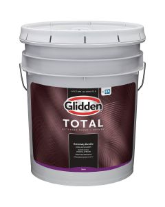 Glidden Total Exterior Paint + Primer Satin Midtone Base 5 Gallon