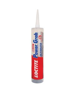 LOCTITE Power Grab 9 Oz. Crystal Clear Ultimate Construction Adhesive