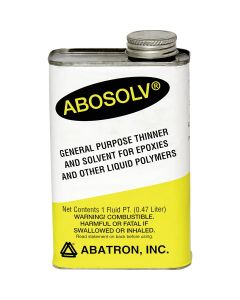 Abatron Abosolv 1 Pt. Thinner for LiquidWood & General Epoxy Cleaning Solvent