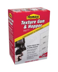Homax Pro Texture Pneumatic Spray Gun and Hopper