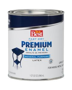 Do it Best Fast Dry Acrylic Latex Gloss Premium Enamel, Navy Blue, 1 Qt.