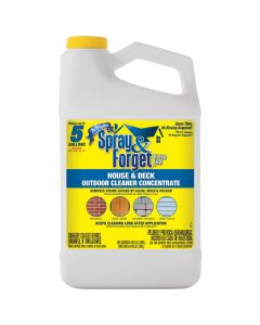 Spray & Forget 64 Oz. Liquid Concentrate House & Deck Outdoor Cleaner Mold Stain Remover