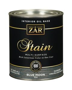 Zar 1 Qt. Blue Moon Oil-Based Multi-Surface Interior Stain