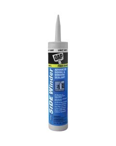 DAP Side Winder 10.1 Oz. Advanced Siding & Window Polymer Sealant, Light Gray