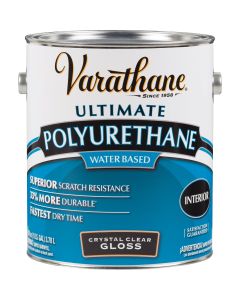Varathane Gloss No Odor Water Based Interior Polyurethane, 1 Gal.