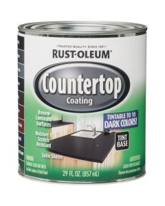 Rust-Oleum Dark Color Tint Base Satin 25 Lf X 2 Ft Wide Countertop Coating