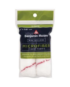 Benjamin Moore 4 In. x 3/8 In. Micro Mini Cover (2-Pack)